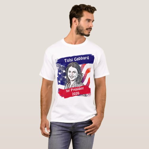 Tulsi Gabbard for President 2020 Election T_Shirt