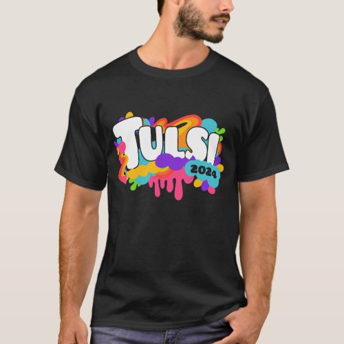 Tulsi Gabbard For President 2024 Retro T_Shirt