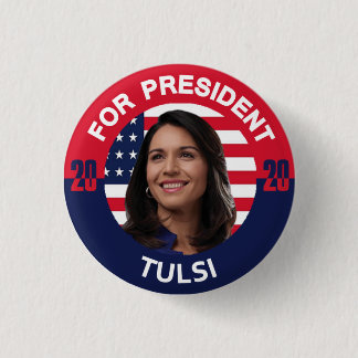Tulsi Gabbard for President Button