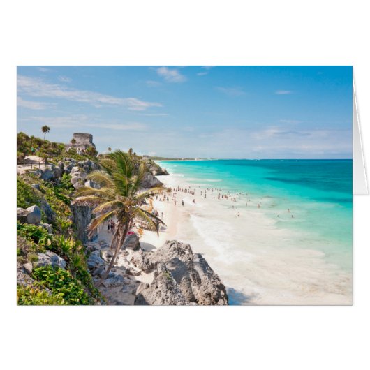 Tulum Beach Cards (Front Horizontal)