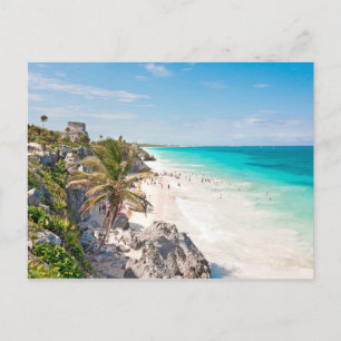 Tulum Beach Postcard