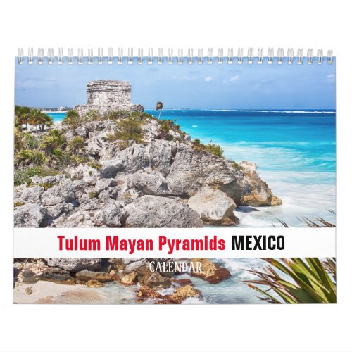 Tulum Mayan Pyramids Calendar