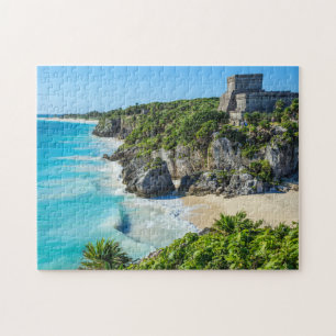 Tulum Mayan Ruins Jigsaw Puzzle