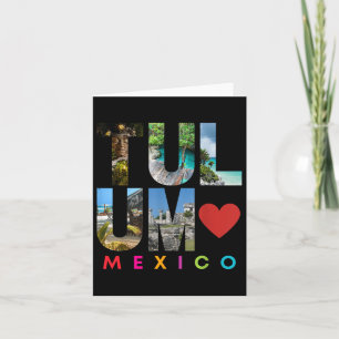 Tulum Mexico 2022 Vacation Beach Matching Family G Card