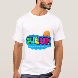 Tulum Mexico Beach Sunset T-Shirt