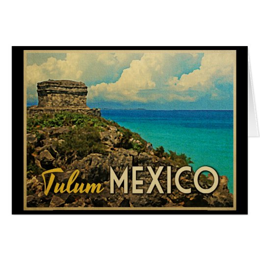 Tulum Mexico Cards (Front Horizontal)