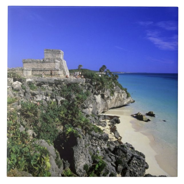Tulum, Mexico Ceramic Tile (Front)