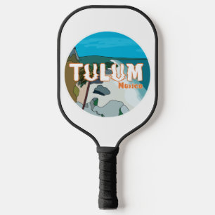 Tulum Mexico Great Gift Idea Pickleball Paddle