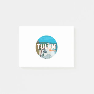 Tulum Mexico Great Gift Idea Post-it Notes