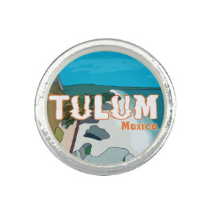 Tulum Mexico Great Gift Idea Ring