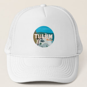 Tulum Mexico Great Gift Idea Trucker Hat