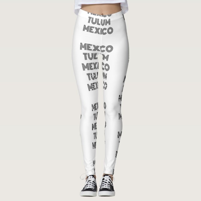 Tulum - Mexico - Heaven in the World - Favorite Leggings (Front)