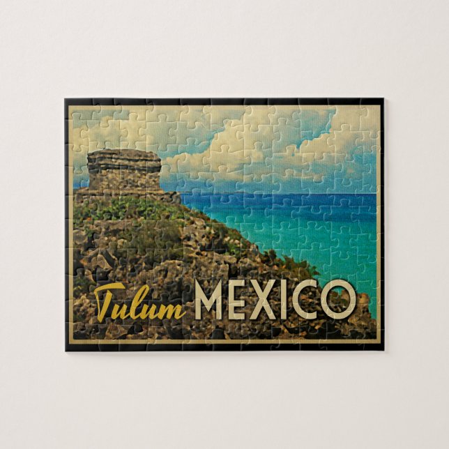 Tulum Mexico Jigsaw Puzzle (Horizontal)