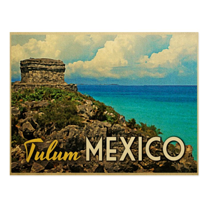Tulum Mexico Post Card