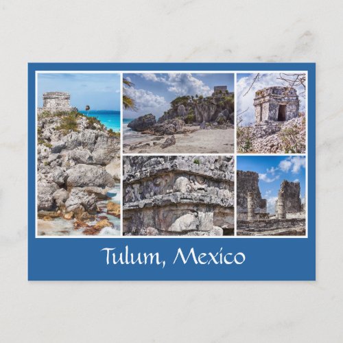 Tulum Mexico postcard