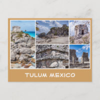 Tulum, Mexico postcard