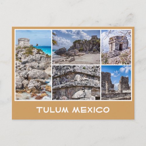 Tulum Mexico postcard
