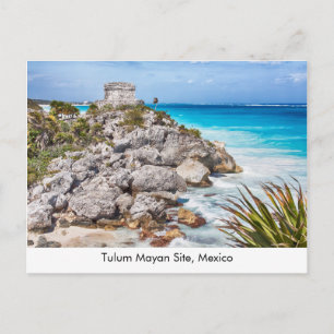 Tulum, Mexico postcard