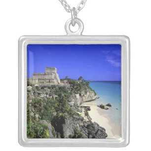 Tulum, Mexico Silver Plated Necklace