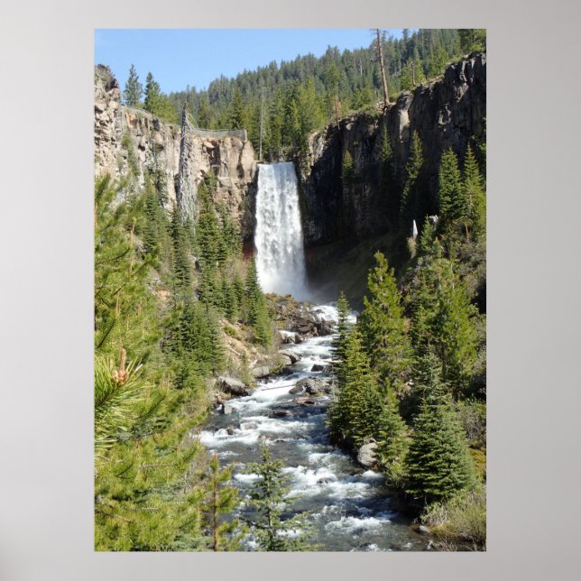 Tumalo Falls, OR Poster (Front)