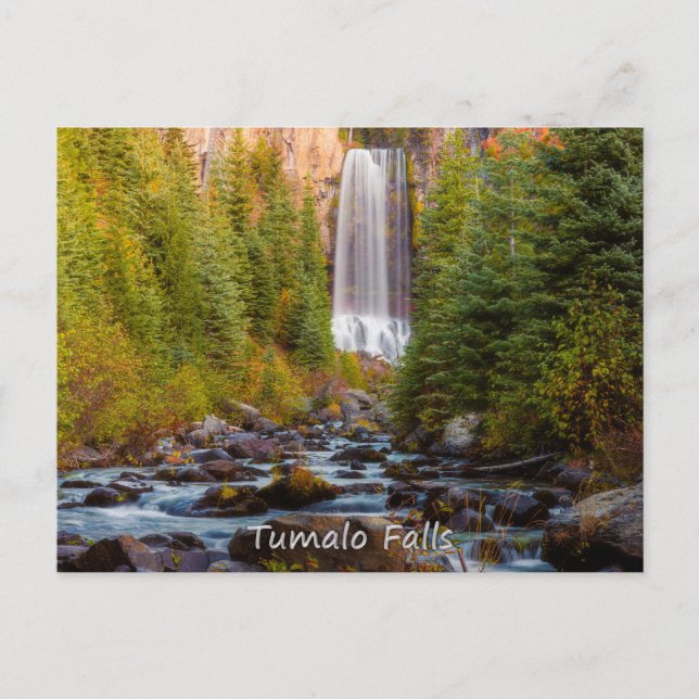 Tumalo Falls Postcard (Front)