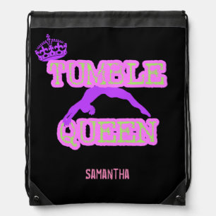 Tumble Queen cinch sack backpack