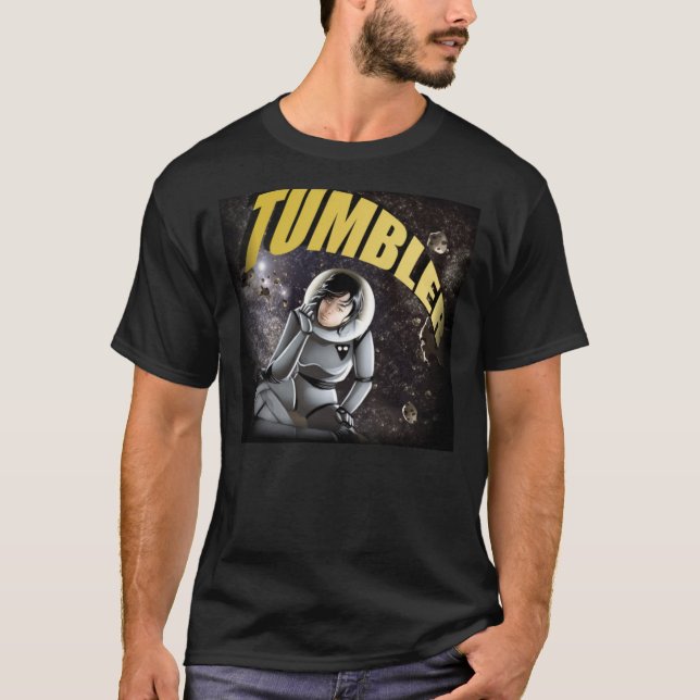 Tumbler Black T-Shirt (Front)