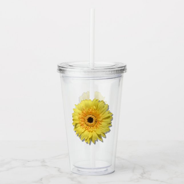 Tumbler - Lemorange Lollipop Daisy (Front)