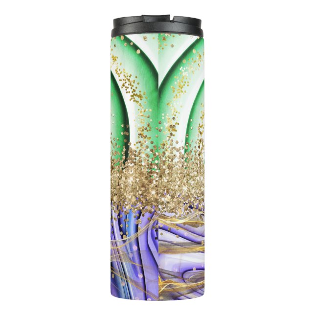 Tumbler Sublimation Designs camping lover colorful (Back)