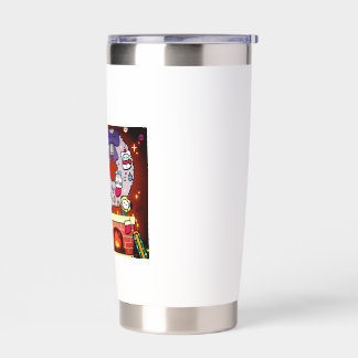 Tumblers & Drinking Glasses with BT21 Holiday Insulated Tumbler