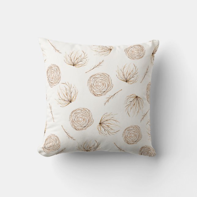 Tumbleweed Throw Pillow (Front)