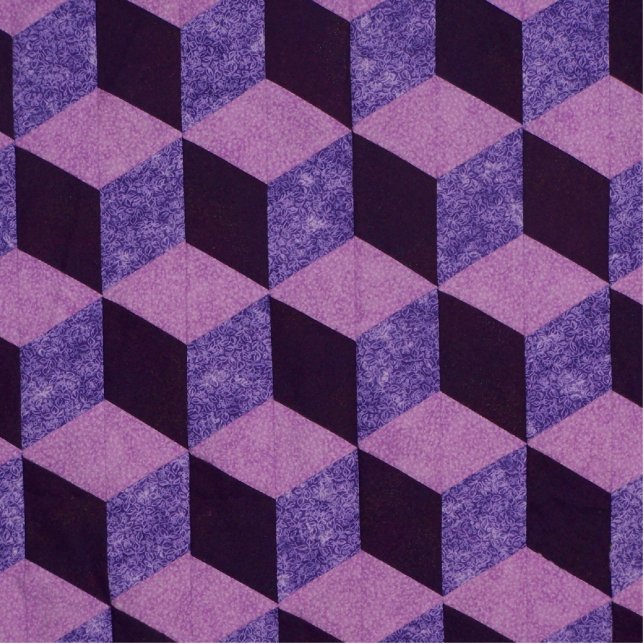 tumbling blocks statuette (Front)