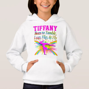 TUMBLING GYMNAST PERSONALIZED SWEATSHIRT