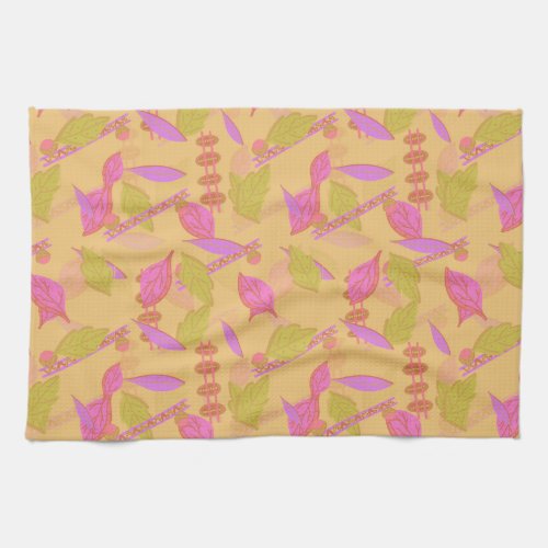 Tumbling Leaves Kitchen Towel