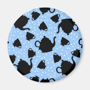 Tumbling Tea Party Magnet