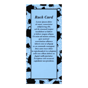 Tumbling Tea Party Rack Card
