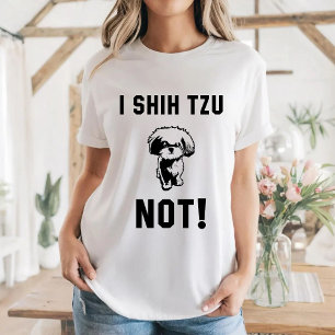 Tumblr T-Shirt I Shih Tzu Not