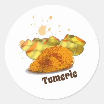 Tumeric Sticker by Jamlanddesigns at Zazzle