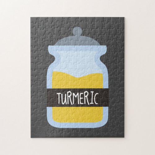 Tumeric yellow spice jigsaw puzzle