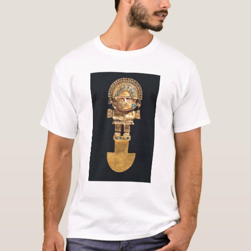 Tumi or ceremonial knife in the shape of T_Shirt