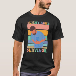 Tummy Ache Survivor Classic   T-Shirt