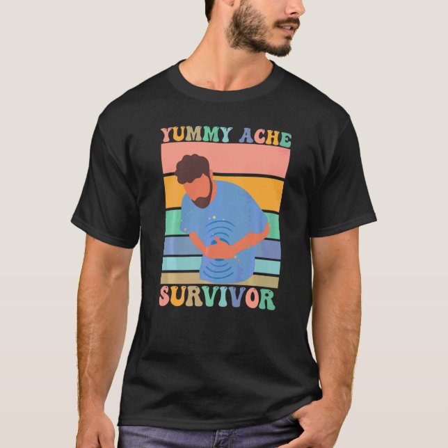 Tummy Ache Survivor Classic   T-Shirt (Front)