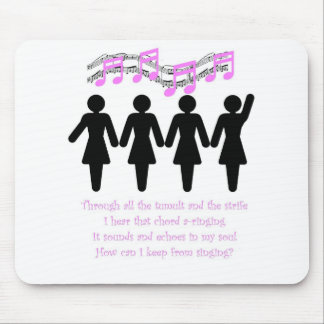 Tumult and strife mouse pad