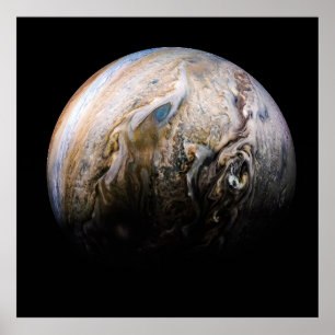 Tumultuous Clouds of Jupiter Poster