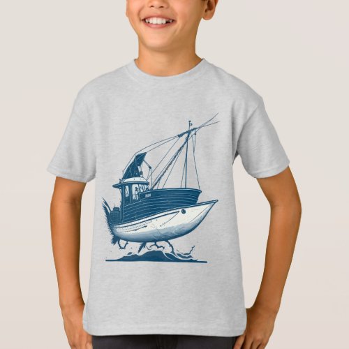 Tuna Chaser A Fishing Adventure on the Seas T_Shirt