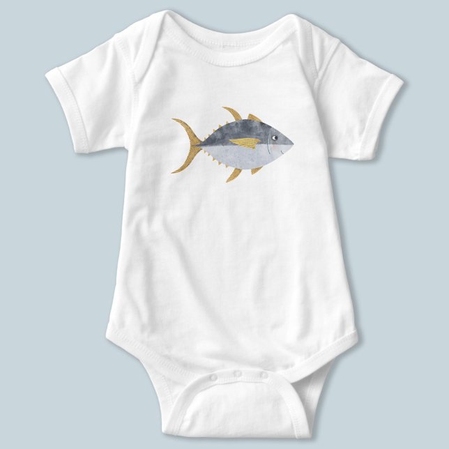 Tuna Fish Baby Bodysuit (Creator Uploaded)
