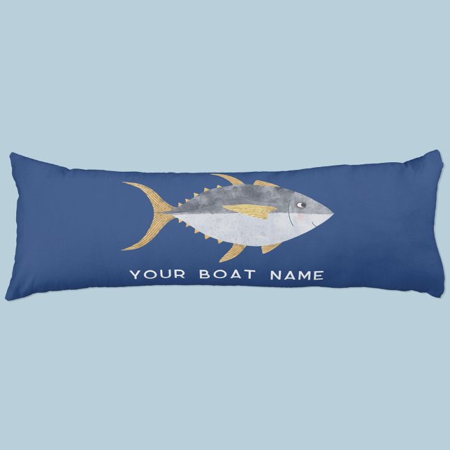 Tuna Fish Boat Name Body Pillow (Creator Uploaded)