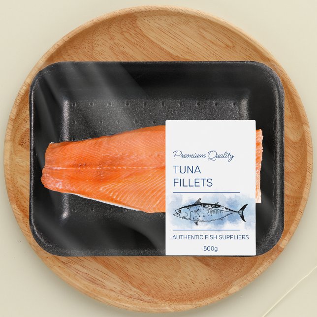 Tuna Fish Fillets Product Label (Creator Uploaded)