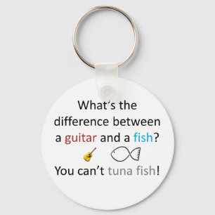 Tuna Fish Joke Keychain