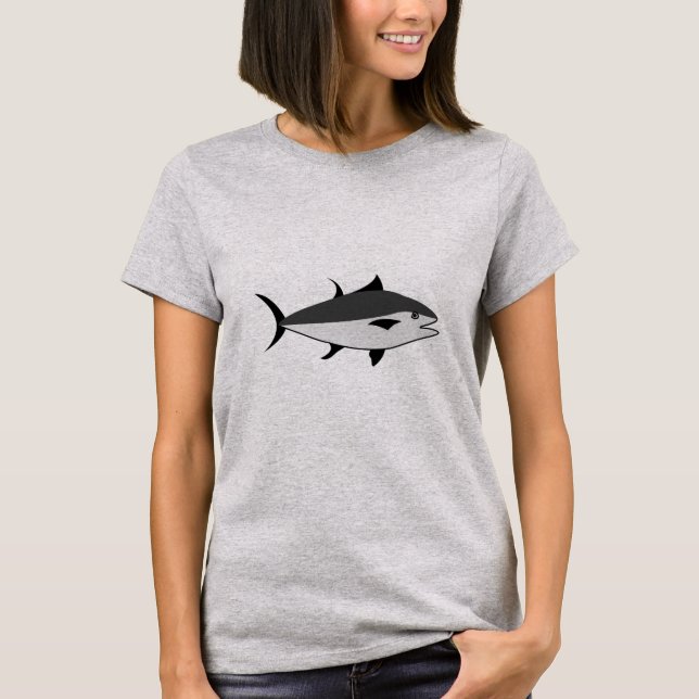 Tuna Fish Lover Tuna T-Shirt (Front)